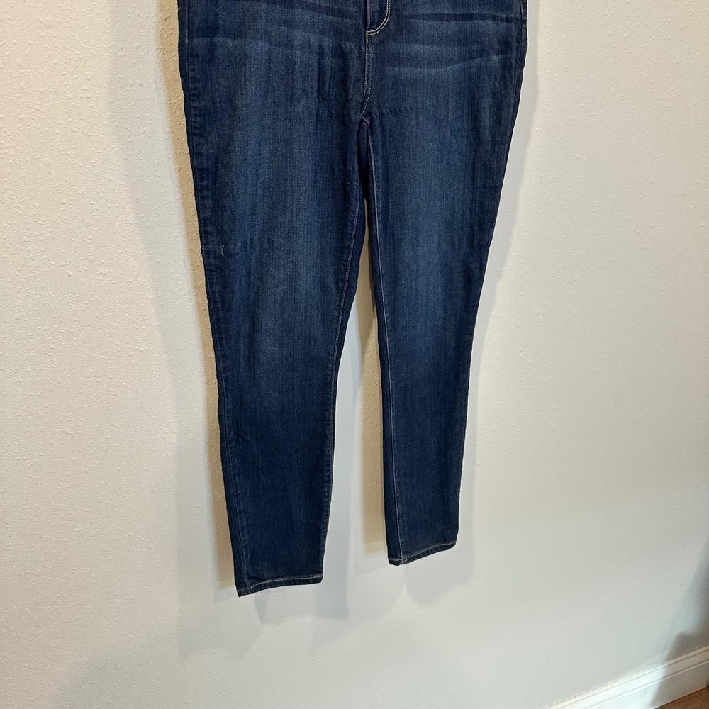PAIGE Hoxton Ankle Jeans Womens 32 Dark Blue High Rise Skinny‎ Stretch Denim - Picture 12 of 16